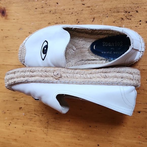 Soludos x Jason Polan Wink Espadrille slip-ons, size 6 - Picture 8 of 9